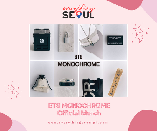 BTS MONOCHROME Official Merch