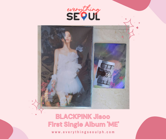 BLACKPINK Jisoo First Single Album 'ME' (Black Ver.)