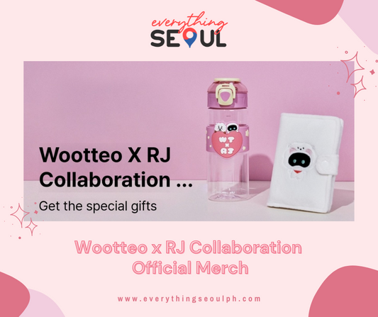Wootteo x RJ Collaboration Official Merch