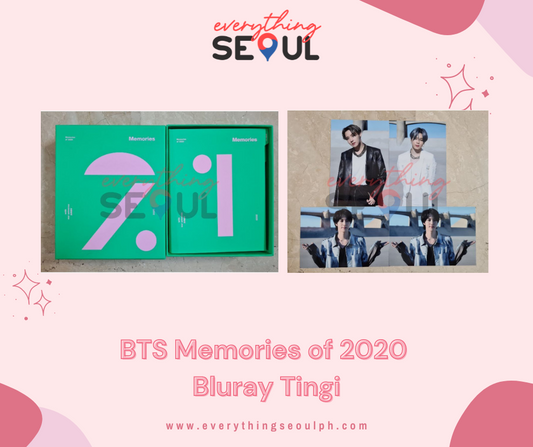 BTS Memories of 2020 Bluray Tingi