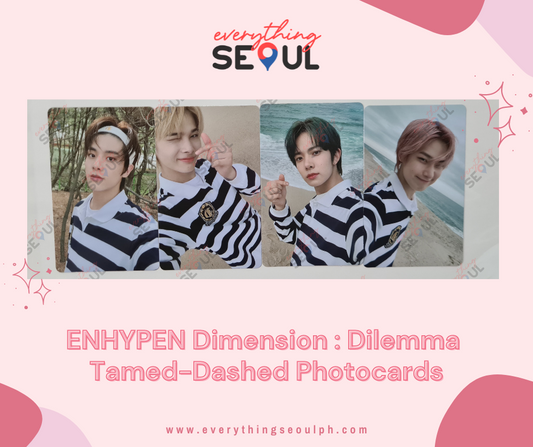 ENHYPEN Dimension : Dilemma Tamed-Dashed POB Photocards