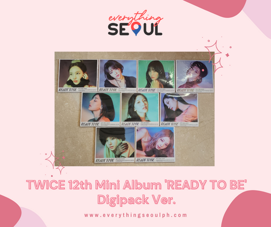 TWICE 12th Mini Album 'READY TO BE' Digipack Ver.