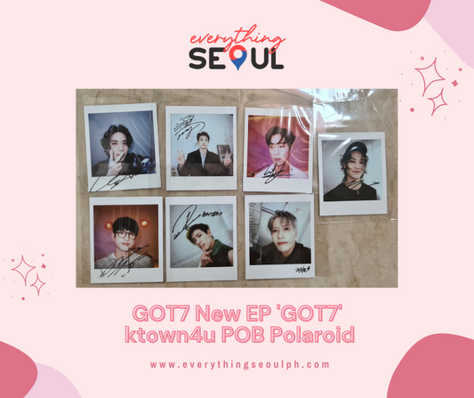 GOT7 New EP 'GOT7' ktown4u Polaroid