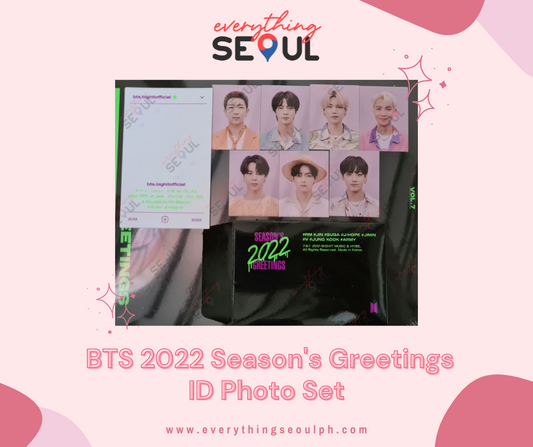 BTS 2022 Season's Greetings ID Photo Set