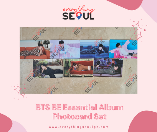 BTS BE Essential Album Photocard Set