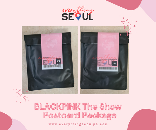 BLACKPINK The Show Postcard Package