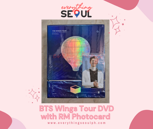 BTS Wings Tour DVD (with RM photocard)