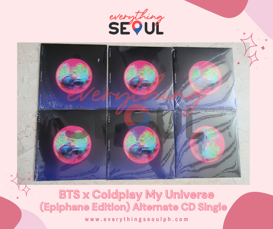 BTS x Coldplay My Universe (Epiphane Edition) - Alternate CD Single