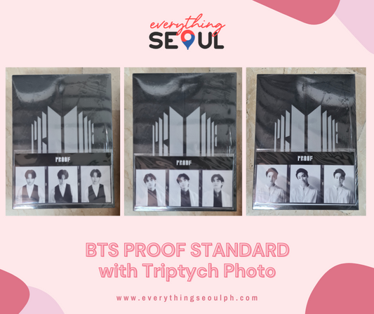 BTS PROOF Standard Album with Triptych Photo