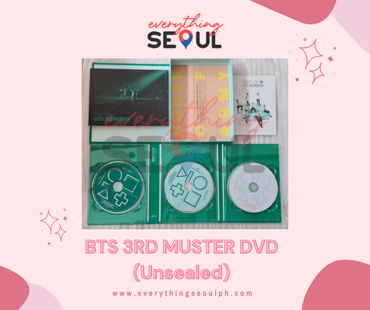 BTS 3RD MUSTER DVD (Unsealed)