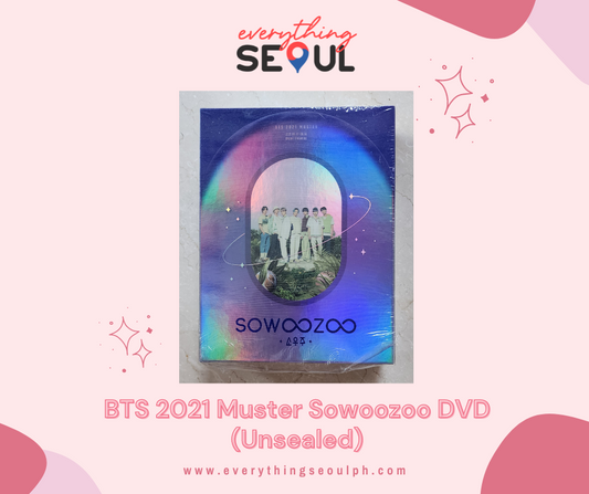 BTS 2021 Muster Sowoozoo DVD (Unsealed)
