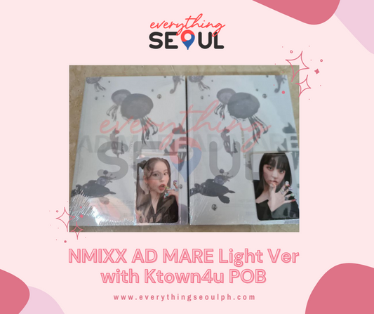 NMIXX AD MARE Light Ver with Ktown4u POB