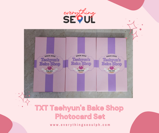 TXT Taehyun's Bake Shop Photocard Set