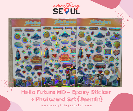 NCT DREAM Hello Future MD - Epoxy Sticker + Photocard Set (Jaemin)