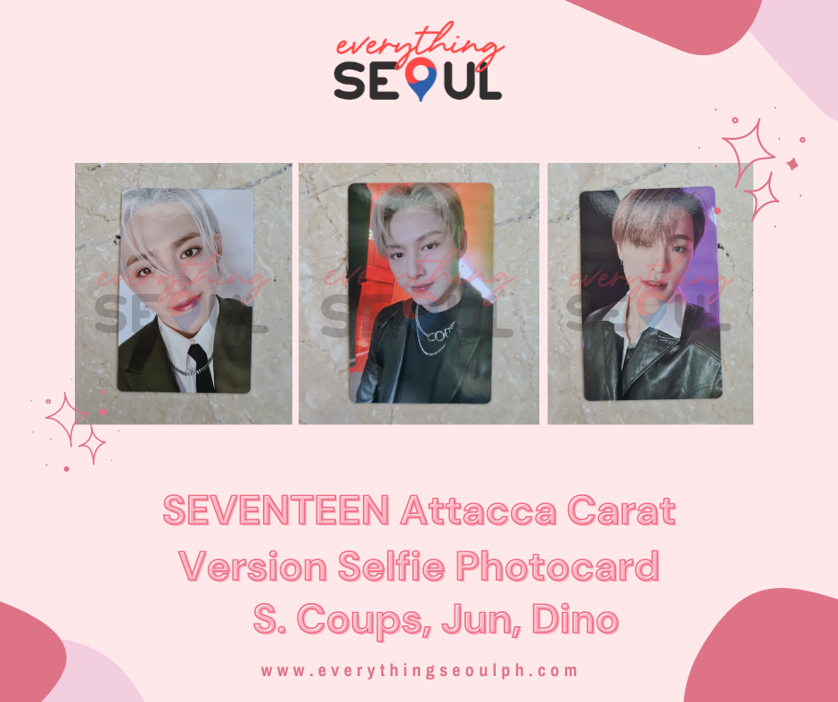 SEVENTEEN Attacca Carat Version Selfie Photocard