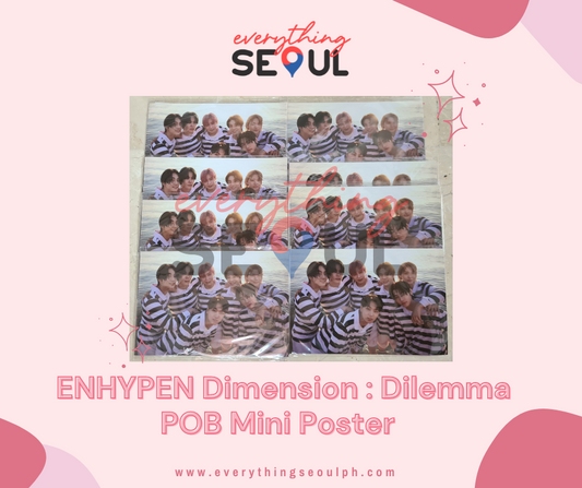 ENHYPEN Dimension : Dilemma POB Mini Poster