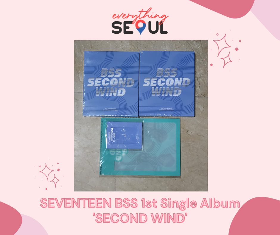 SEVENTEEN BSS 1st Single Album 'SECOND WIND' (Regular Ver. with Weverse POB)