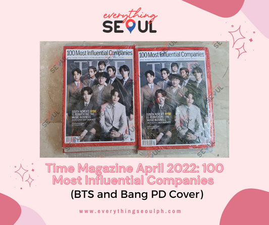 Time Magazine April 2022: 100 Most Influential Companies (BTS and Bang PD Cover)