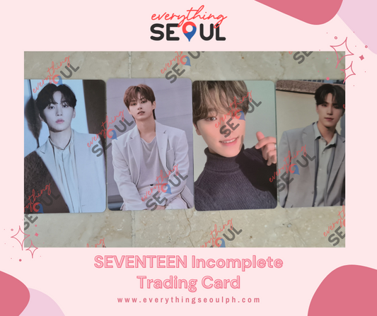 SEVENTEEN Incomplete Trading Card