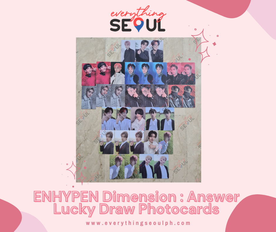 ENHYPEN Dimension : Answer Lucky Draw Photocards