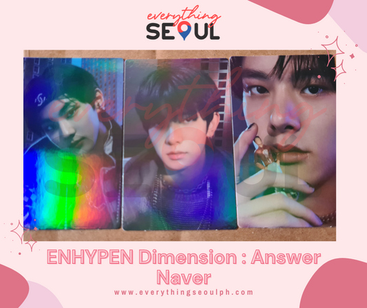 ENHYPEN Dimension : Answer Naver Photocards