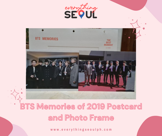 BTS Memories of 2019 Postcard and Photo Frame