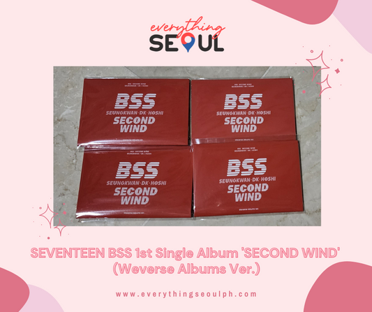 SEVENTEEN BSS 1st Single Album 'SECOND WIND' (Weverse Albums Ver.)