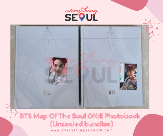 BTS Map Of The Soul ON:E Photobook (Unsealed bundles)